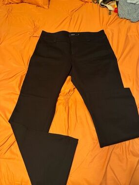 torrid Black Flared Wide-Leg Pants